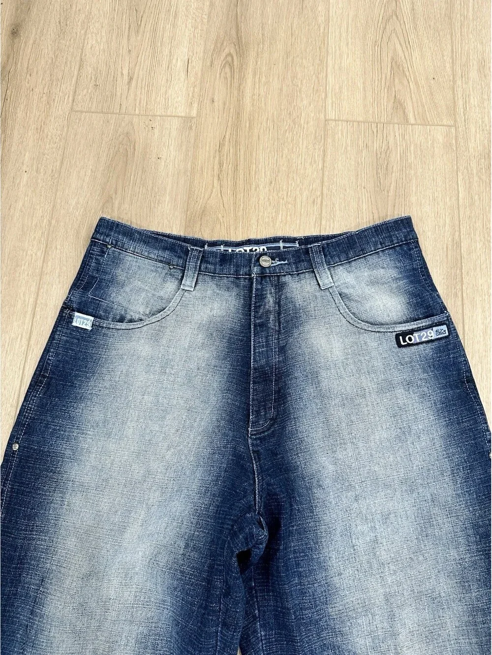 VTG Lot 29 Men's Jeans Size 34x31 Wide Leg Skater Y2K